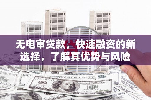 扎赉特旗无电审贷款，快速融资的新选择，了解其优势与风险