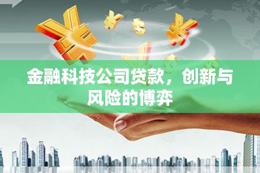 扎赉特旗金融科技公司贷款，创新与风险的博弈