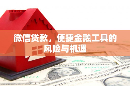 扎赉特旗微信贷款，便捷金融工具的风险与机遇