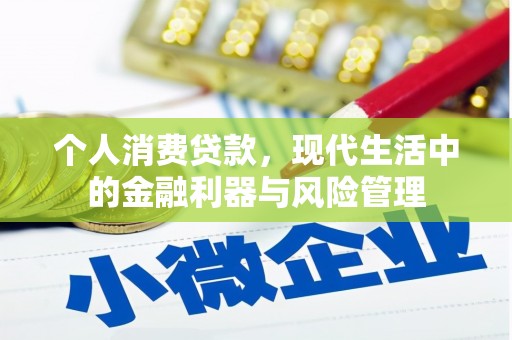扎赉特旗个人消费贷款，现代生活中的金融利器与风险管理