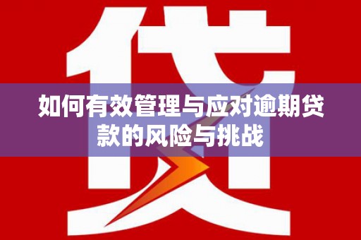 扎赉特旗如何有效管理与应对逾期贷款的风险与挑战