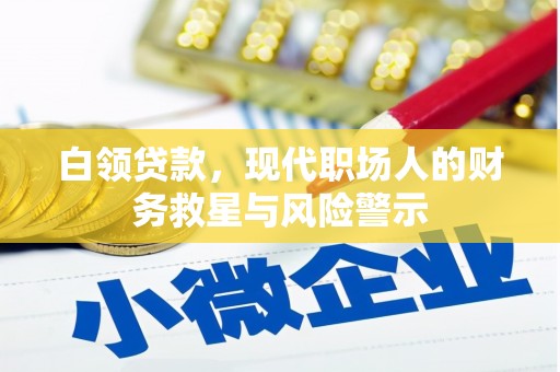 扎赉特旗白领贷款，现代职场人的财务救星与风险警示