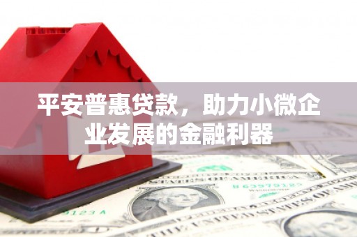 扎赉特旗平安普惠贷款，助力小微企业发展的金融利器