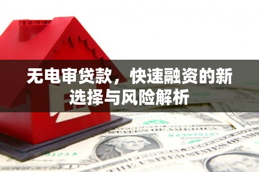 扎赉特旗无电审贷款，快速融资的新选择与风险解析