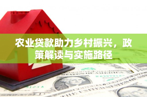 扎赉特旗农业贷款助力乡村振兴，政策解读与实施路径
