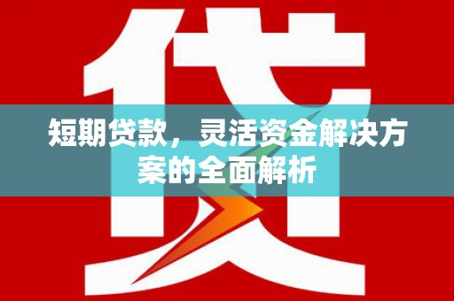 扎赉特旗短期贷款，灵活资金解决方案的全面解析