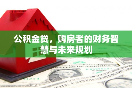 扎赉特旗公积金贷，购房者的财务智慧与未来规划