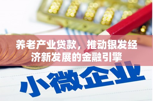 扎赉特旗养老产业贷款，推动银发经济新发展的金融引擎