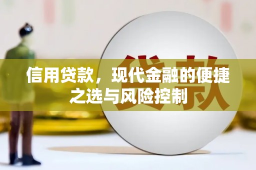 扎赉特旗信用贷款，现代金融的便捷之选与风险控制