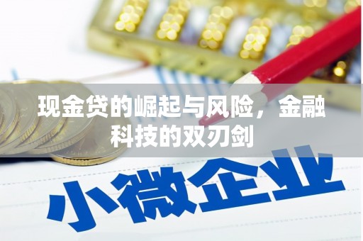 扎赉特旗现金贷的崛起与风险，金融科技的双刃剑