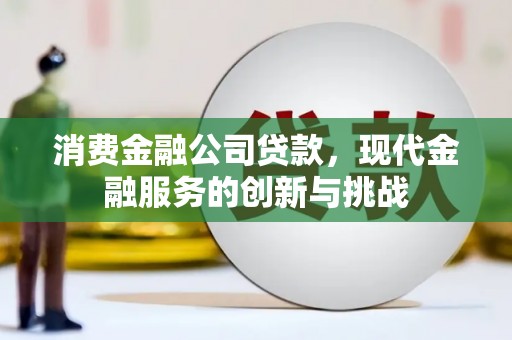 扎赉特旗消费金融公司贷款，现代金融服务的创新与挑战