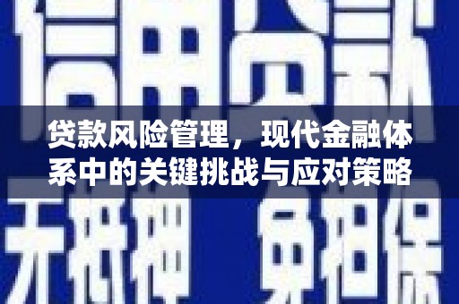 扎赉特旗贷款风险管理，现代金融体系中的关键挑战与应对策略