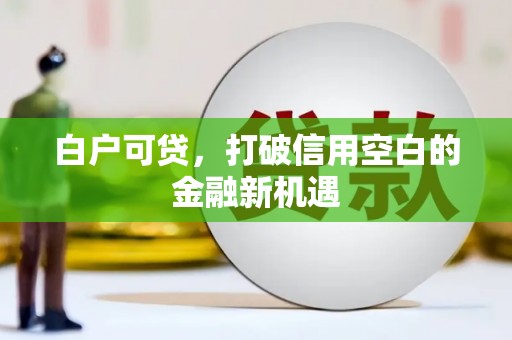 扎赉特旗白户可贷，打破信用空白的金融新机遇