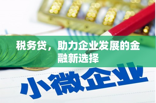扎赉特旗税务贷，助力企业发展的金融新选择