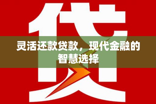 扎赉特旗灵活还款贷款，现代金融的智慧选择