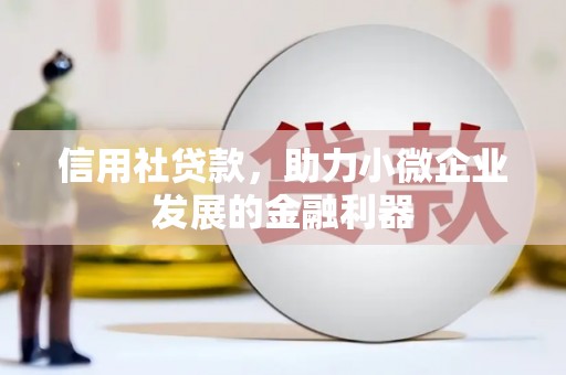 扎赉特旗信用社贷款，助力小微企业发展的金融利器
