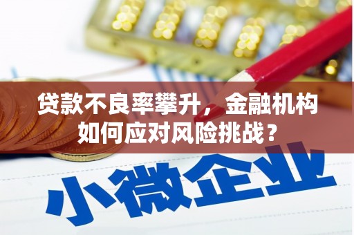 扎赉特旗贷款不良率攀升，金融机构如何应对风险挑战？