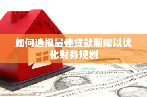 扎赉特旗如何选择最佳贷款期限以优化财务规划