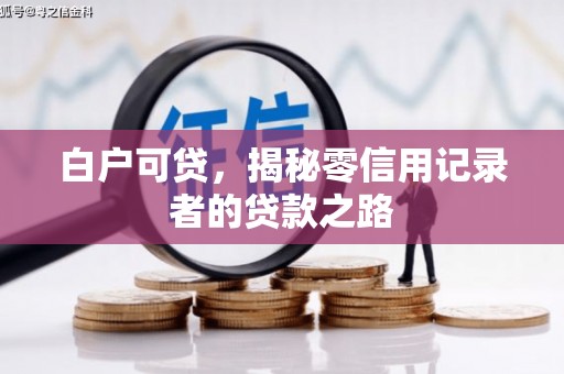扎赉特旗白户可贷，揭秘零信用记录者的贷款之路