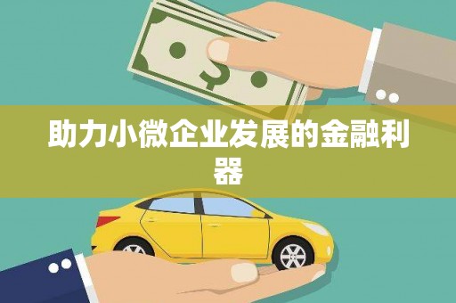 扎赉特旗助力小微企业发展的金融利器